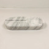 Oval Marble Ash Tray - Gray