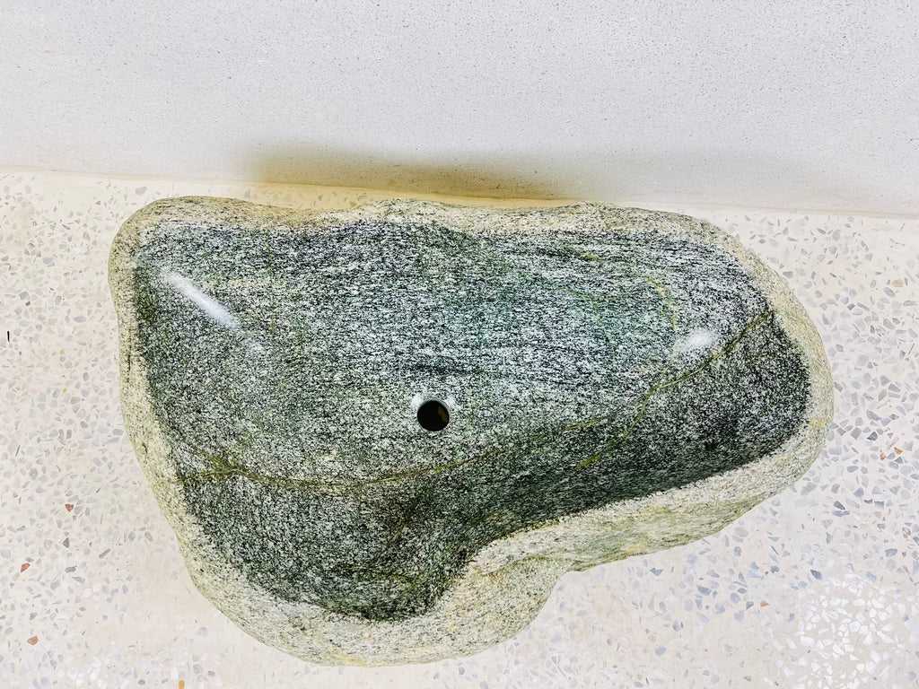 PEPPER SPOTTED RIVER STONE SINK