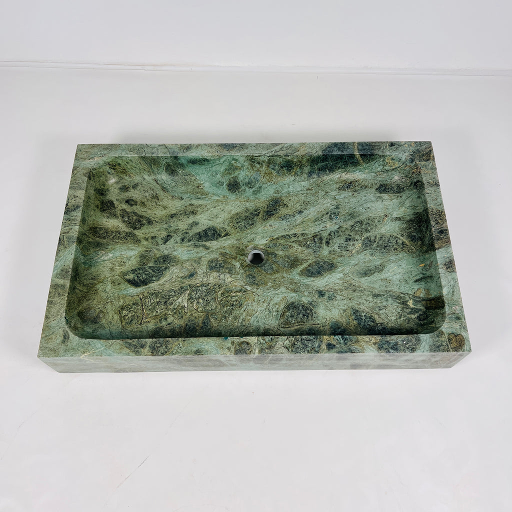 Green Marble Sink