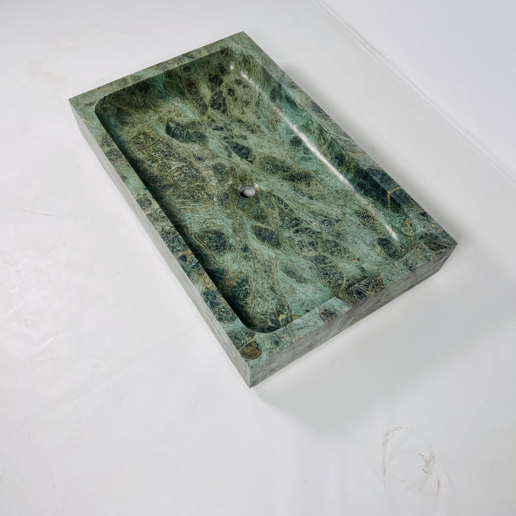 Green Marble Sink