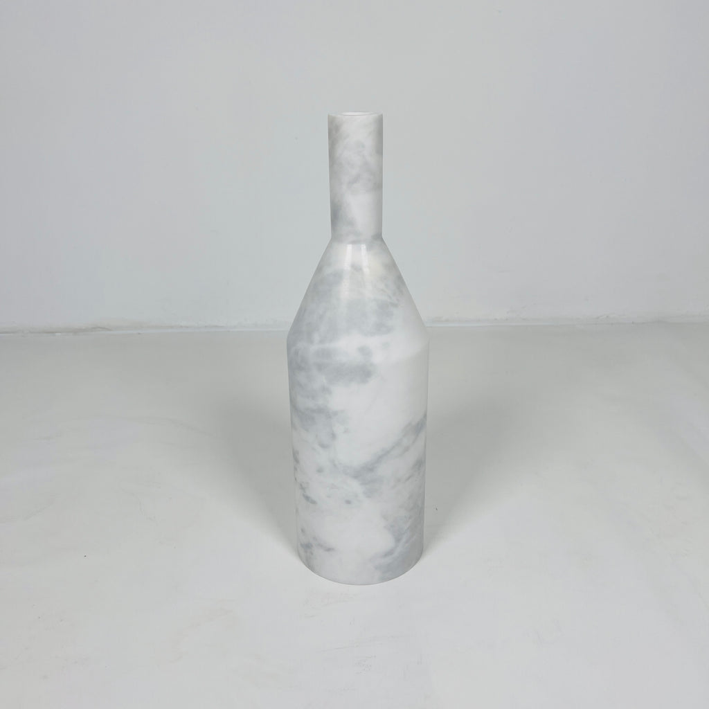 Gray Bottle Candle Stand