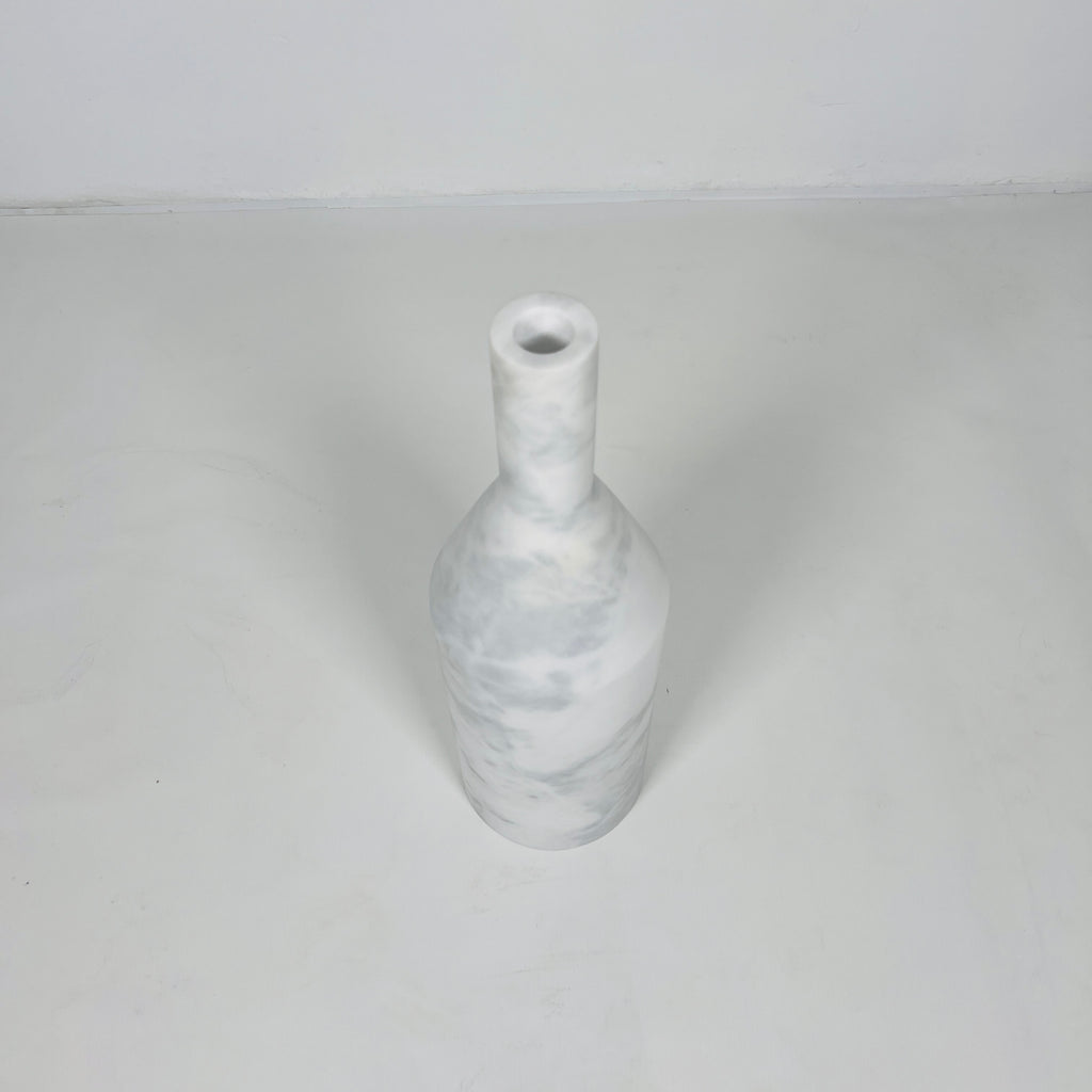 Gray Bottle Candle Stand