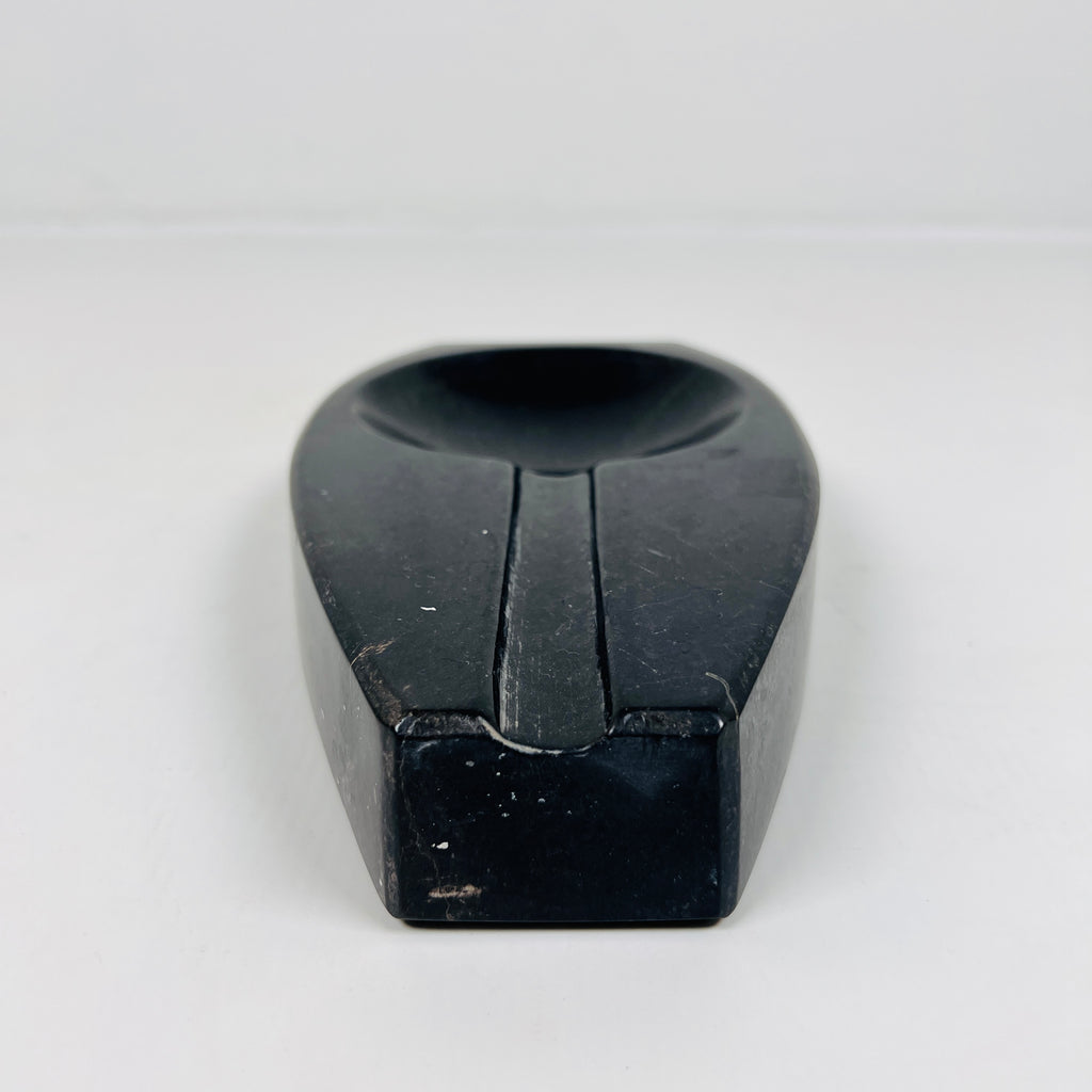 Marble Midnight Black Ash Tray