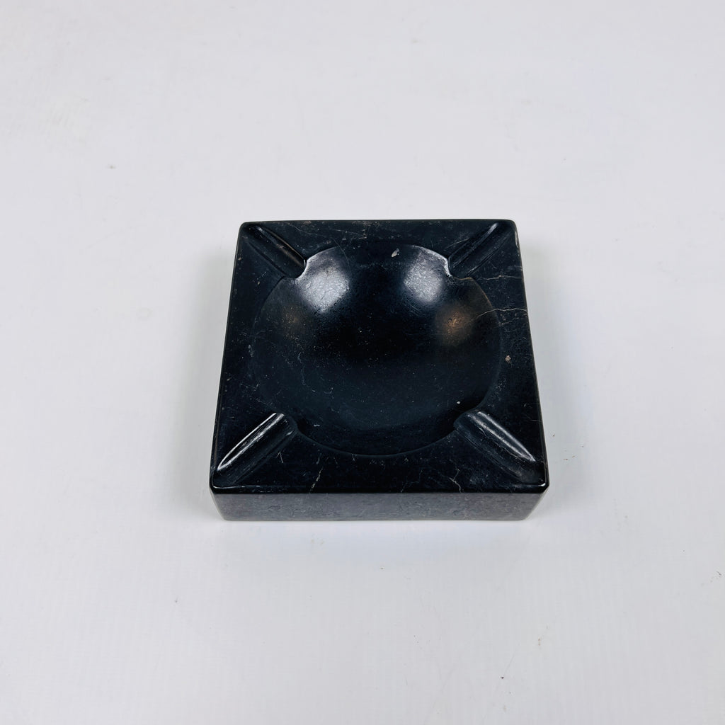 Marble Square Midnight Black Ash Tray