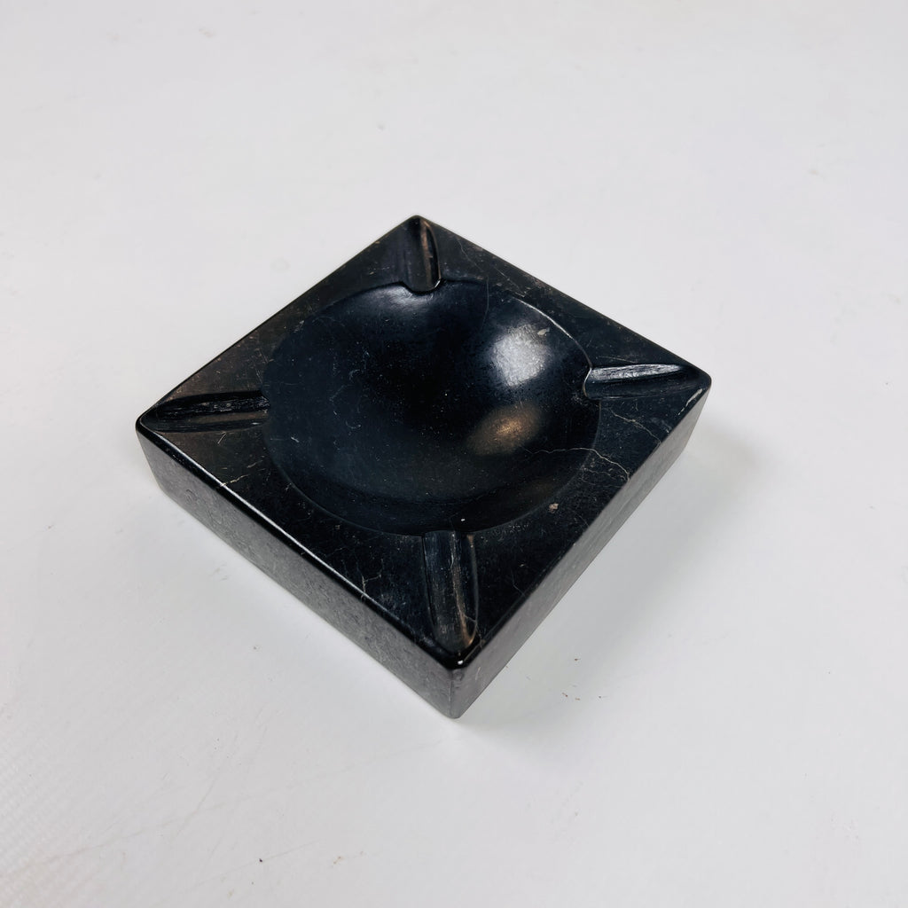 Marble Square Midnight Black Ash Tray