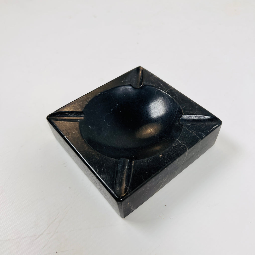 Marble Square Midnight Black Ash Tray