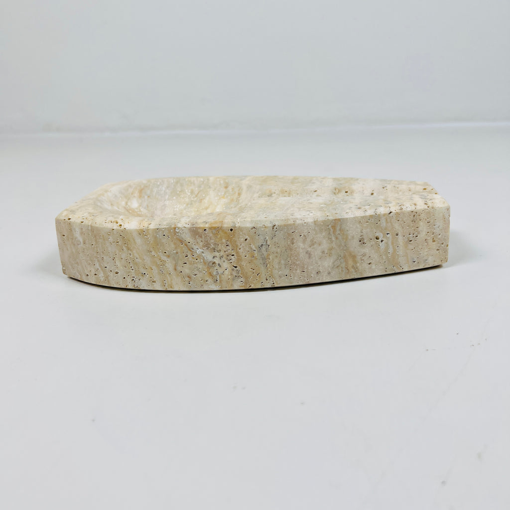 Travertine Grazed Ash Tray