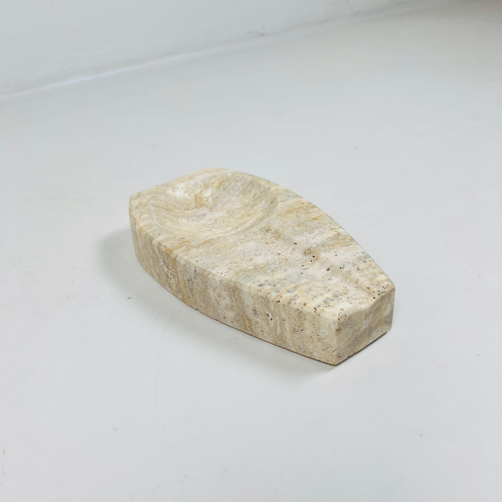 Travertine Grazed Ash Tray