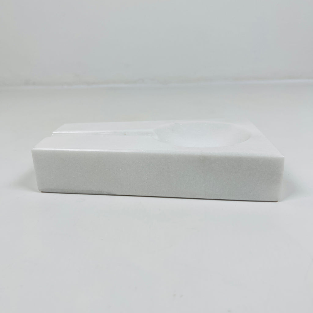 Marble White Ash Tray