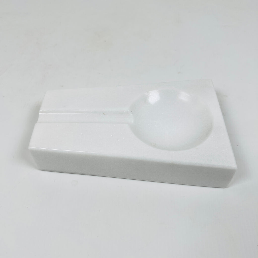 Marble White Ash Tray