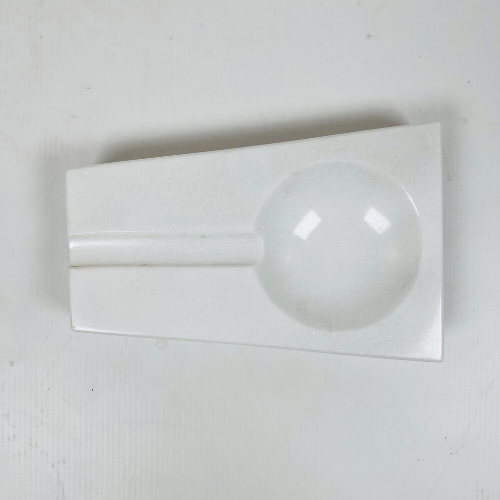 Marble White Ash Tray