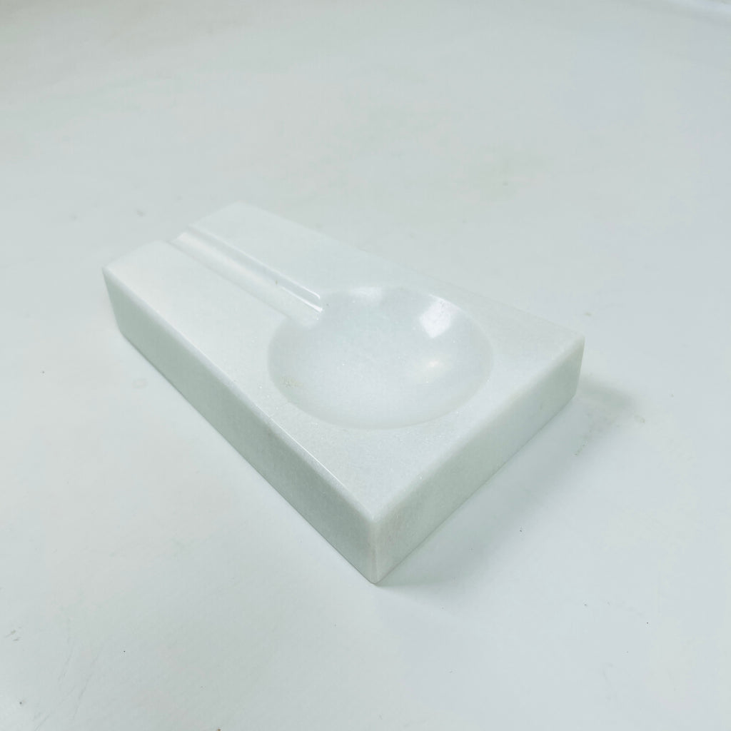 Marble White Ash Tray