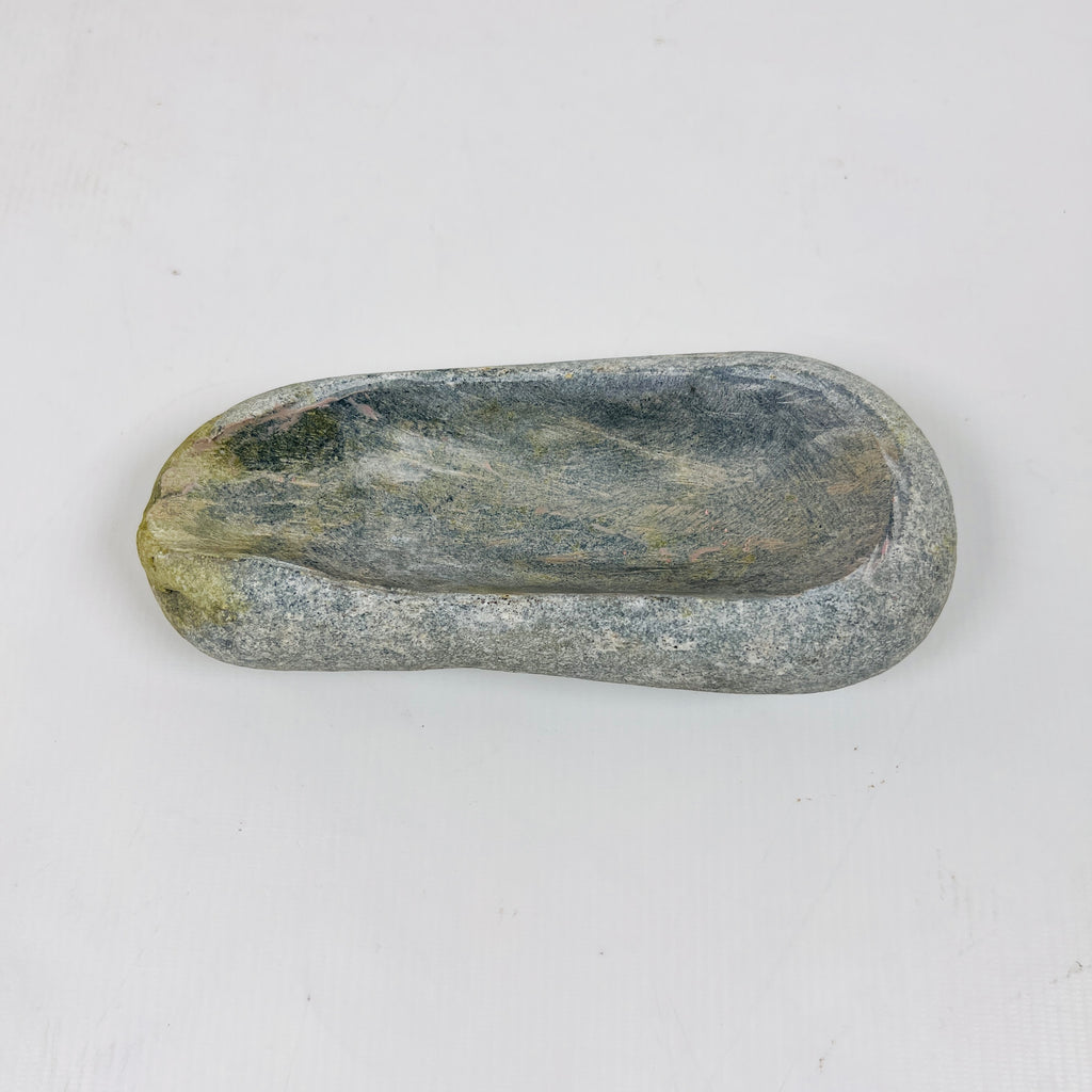 River Stone Lime Marked Ash Tray