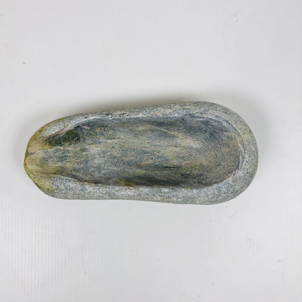 River Stone Lime Marked Ash Tray