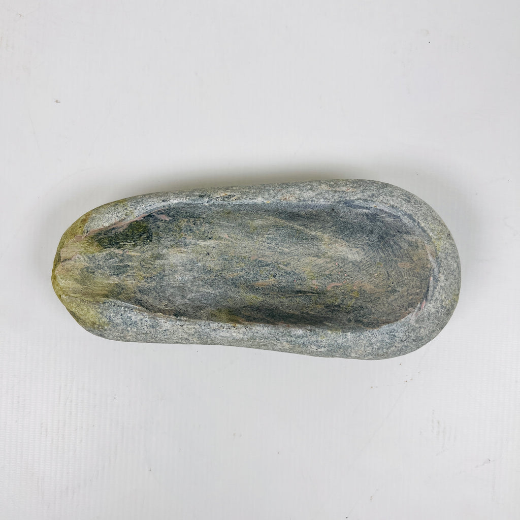 River Stone Lime Marked Ash Tray