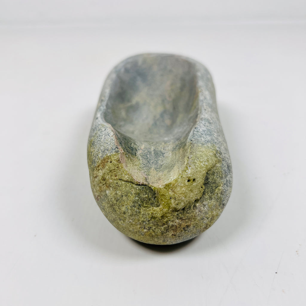 River Stone Lime Marked Ash Tray