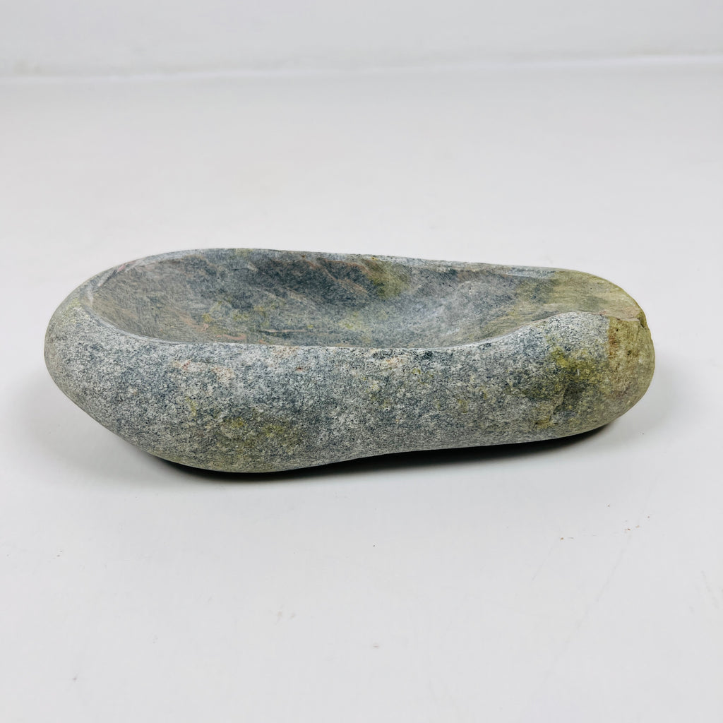 River Stone Lime Marked Ash Tray