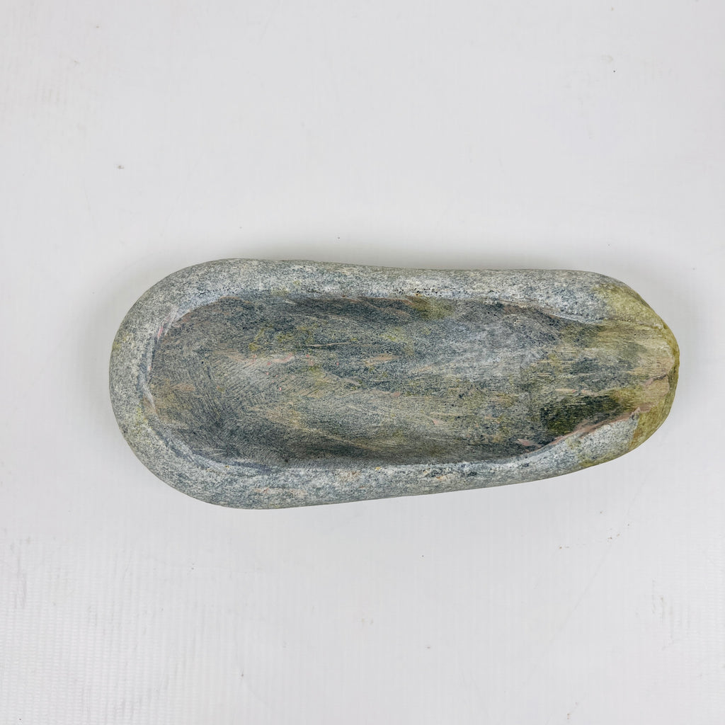 River Stone Lime Marked Ash Tray