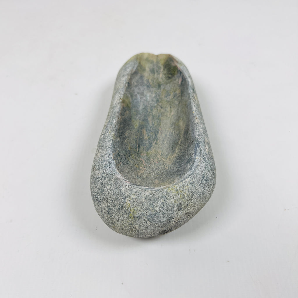 River Stone Lime Marked Ash Tray