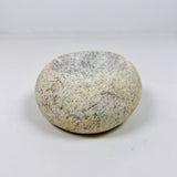 Spotted Eggshell Ash Tray -River Stone