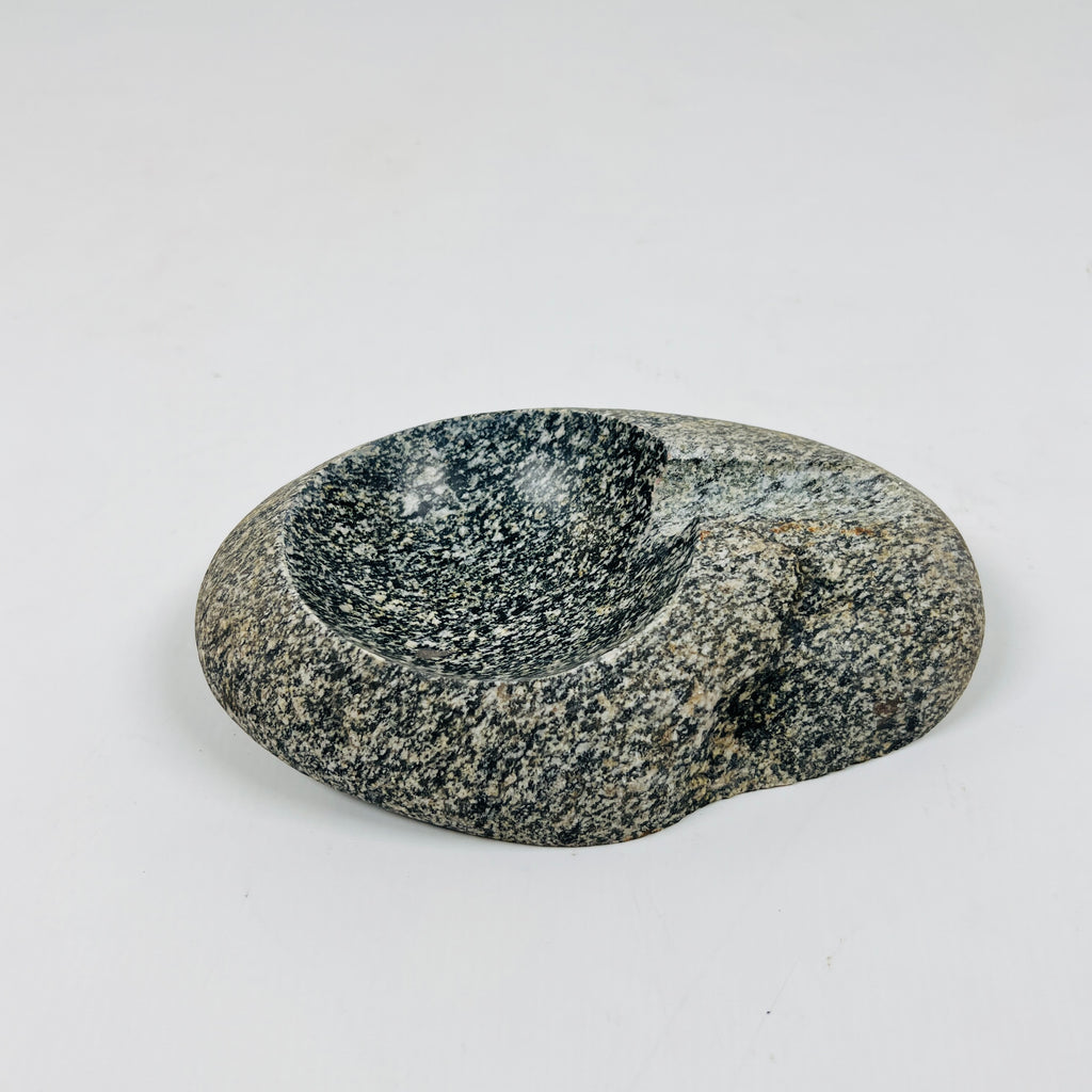 River Stone Salt And Pepper Spotted Ash Tray