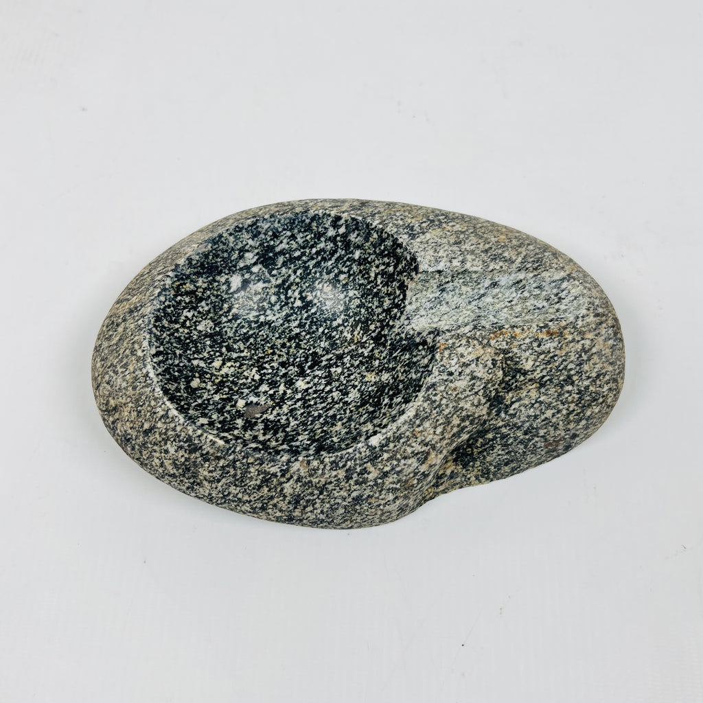 River Stone Salt And Pepper Spotted Ash Tray