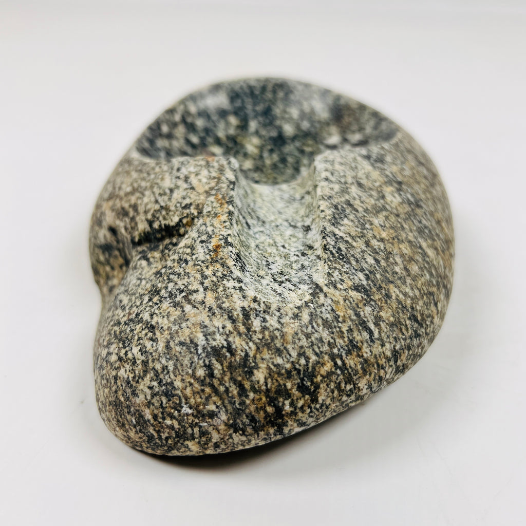 River Stone Salt And Pepper Spotted Ash Tray