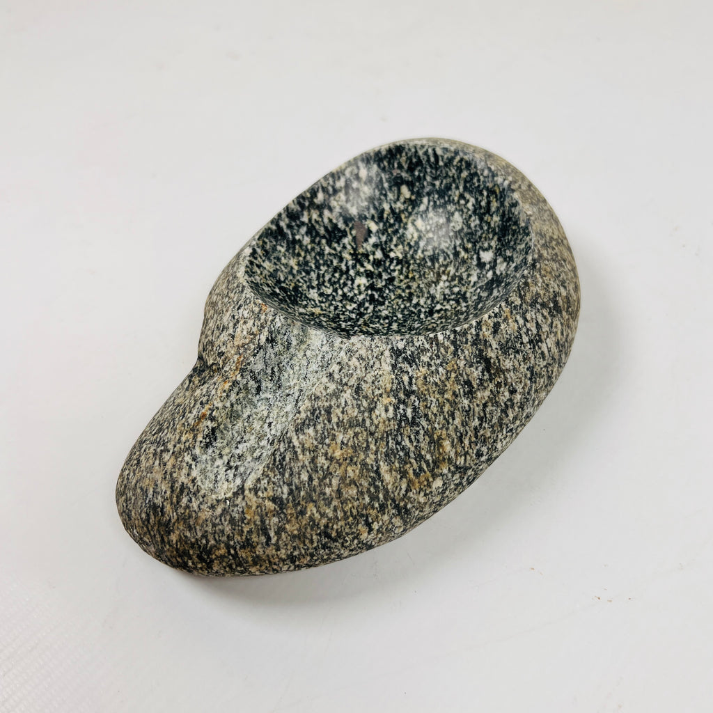 River Stone Salt And Pepper Spotted Ash Tray