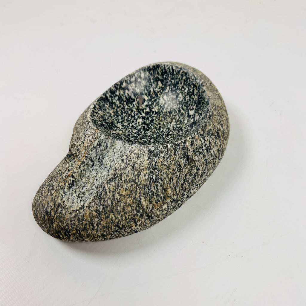 River Stone Salt And Pepper Spotted Ash Tray