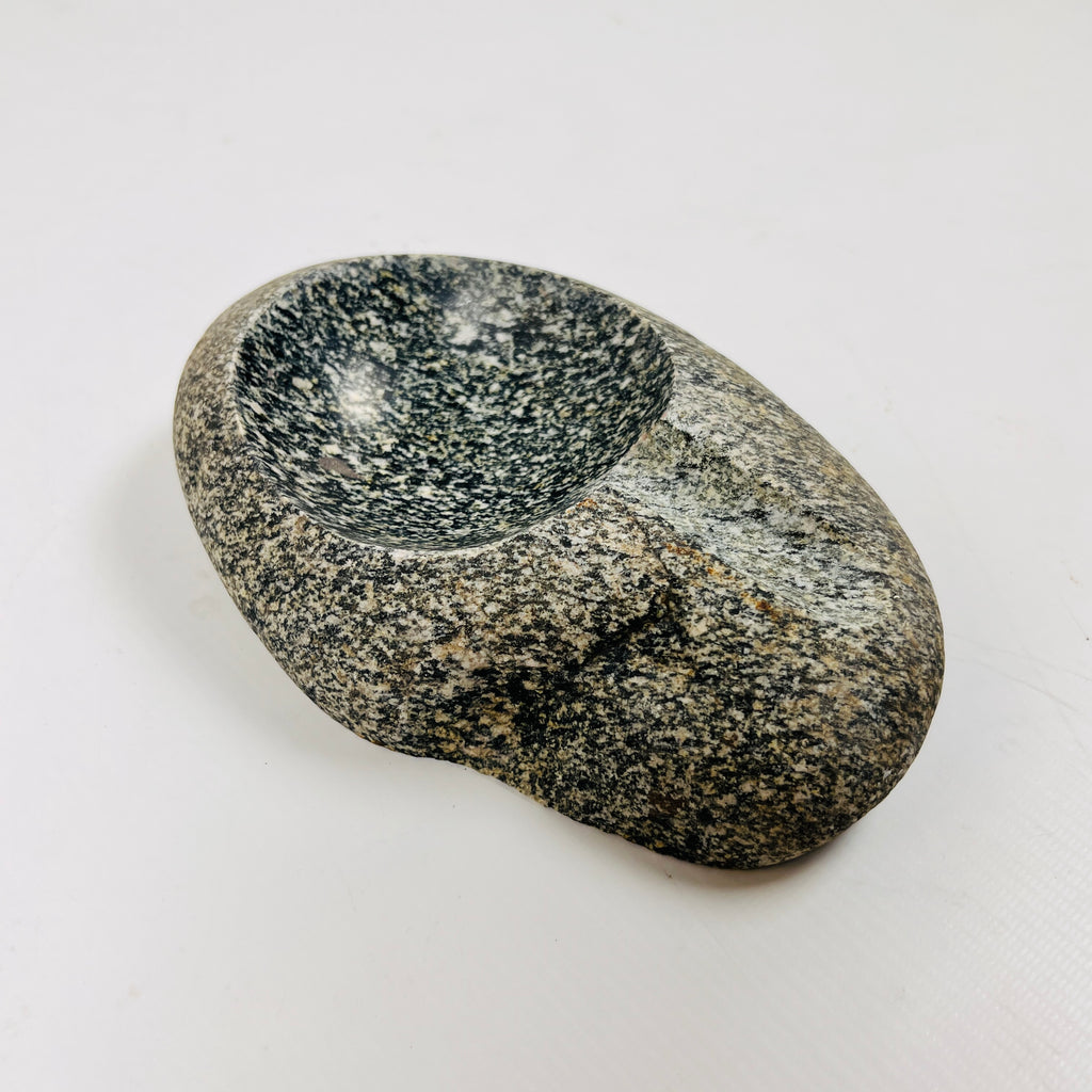 River Stone Salt And Pepper Spotted Ash Tray