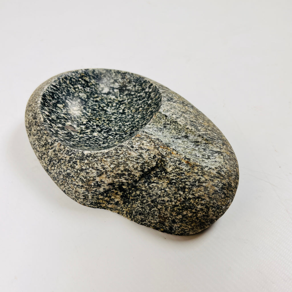 River Stone Salt And Pepper Spotted Ash Tray