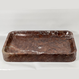 Arced Renctangle Sink (Burgundy)