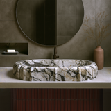 Pleated Obround Sink