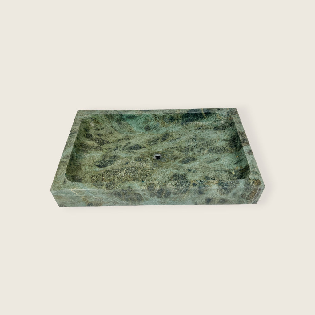 Green Marble Sink