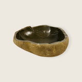 Chocolate Glazed Riverstone Sink