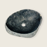 Charcoal Cove River Stone Sink