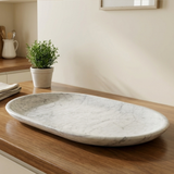 Oval Grey Platter