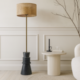 Frustum Ringed Lamp (Black)