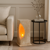 Hollowed Crescent Floor Lamp
