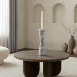 Hourglass Candle Stand