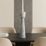 Striated Cup-Top Candle Stand - Medium