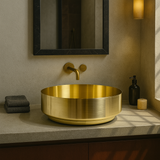 Matte Brass Sink