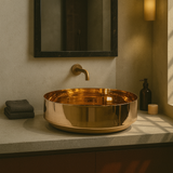 Polished Copper Sink