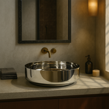Polished Stainless Steel Sink