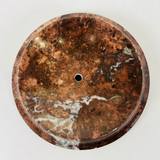 Crater Soap Dish - Burgundy