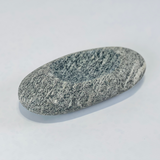 River Stone White Grazed Soap Dish