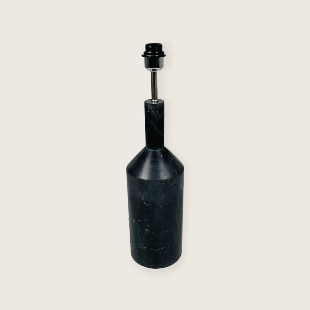 Bottled Bottom Black Table Lamp