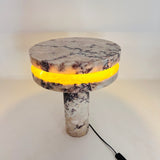 Dual Disc Lamp (Red & White)