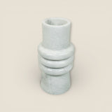 Ringed Marble Vase