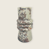 Ringed Marble Vase